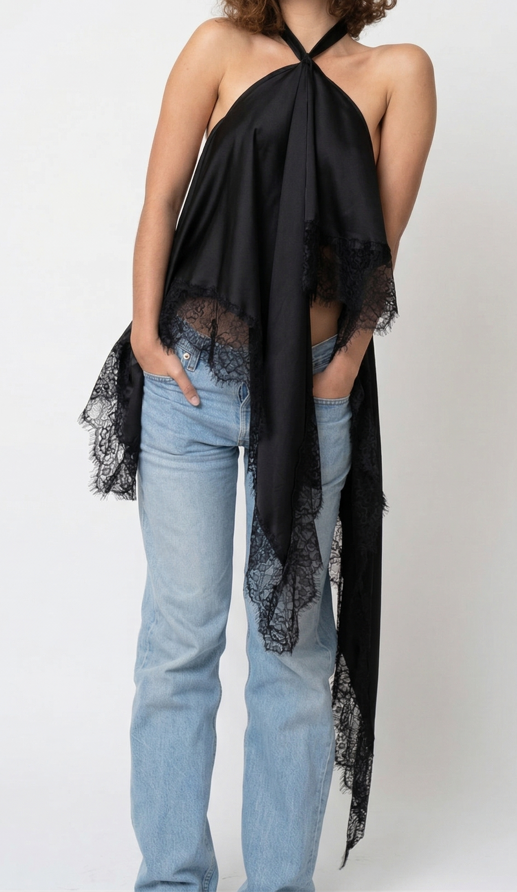 The halter tale top